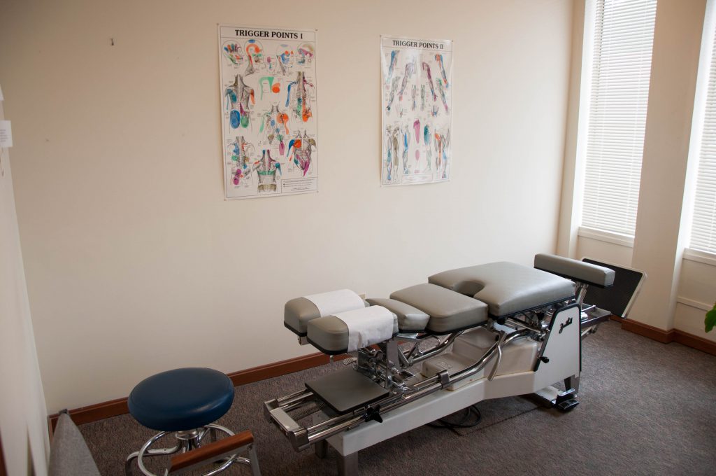 Martin Chiropractic Center Patient Room